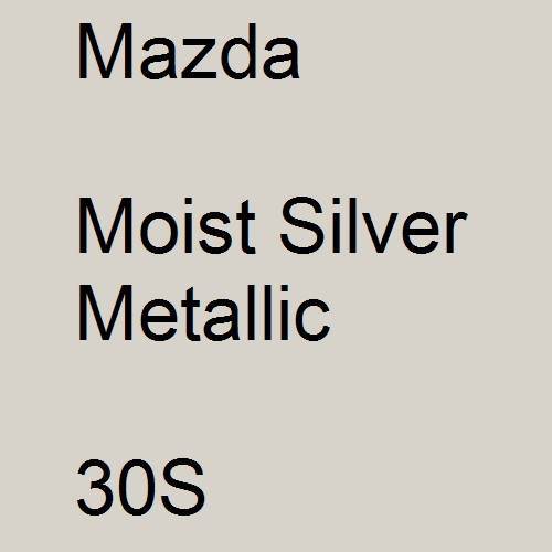 Mazda, Moist Silver Metallic, 30S.